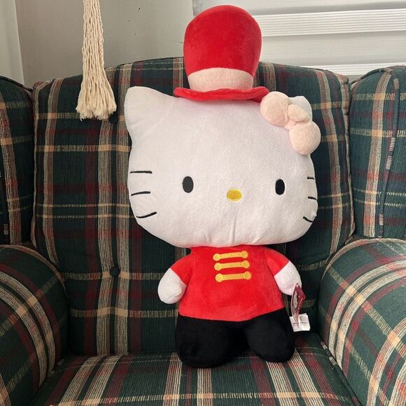 NEW Hello Kitty Stuffed Animal Plush Large 26" ‎ Top Hat Character Toy SANRIO - Picture 1 of 5